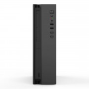 Gabinete Slim Bluecase TFX BG-2005, Mini-ITX, Micro-ATX, Fonte 200W, USB 3.0, Preto - BG-2005BX