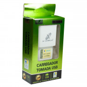 Carregador USB 5v 2.4A X-Cell, Ultra Rapido - XC-USB-9