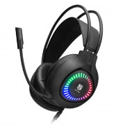 Headset Gamer New Hero Striker, Rainbow, Conector 3.5mm, Drivers de 50mm, Múltiplas Plataformas, Preto - NH-HSST-01