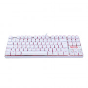 Teclado Mecânico Gamer Redragon Kumara K552W, LED, Switch Redragon MK2 Blue, ABNT2, Branco - K552W-2 (BLUE)