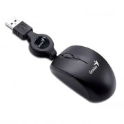 Mouse Micro Traveler V2 Genius USB, 3 Botões, 1000 DPI, Preto - 31010125100