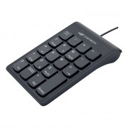 Teclado Numérico C3Tech, USB, Preto - KN-12BK