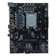 Placa Mãe Bluecase H610 DDR4 M.2, Chipset H610, Intel LGA 1700, DDR4, M.2, mATX, 2x HDMI 1x DP - BMBH610-G3DGU-M2BLK