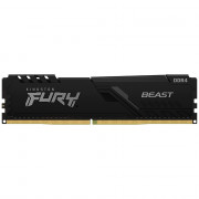 Memória Kingston Fury Beast, 8GB, 3200MT/s, DDR4, CL16, Preto - KF432C16BB/8WP