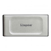 SSD Externo Portátil Kingston XS2000, 1TB, USB 3.2, Leitura: 2000MB/s e Gravação: 2000MB/s, Prata - SXS2000/1000G