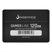 SSD Rise Mode Gamer Mode Z Series, 120GB, SATA, Leitura: 530MB/s, Gravação: 520MB/s, Preto - RM-SSD-120