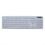 Kit Teclado e Mouse Sem Fio BrazilPC, Wireless, ABNT2, Branco - BPC-5269/3W289