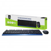 Kit Teclado e Mouse Sem Fio BrazilPC, Wireless, ABNT2, Preto - BPC-5271/17