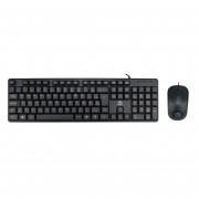 Kit Teclado e Mouse BrazilPC, USB, ABNT2, Preto - BPC-8236/129