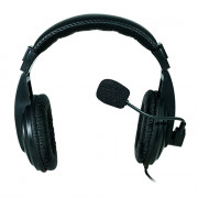 Headset K-Mex AR-S7600, Drivers 40mm, Conexão 3.5mm, Stereo, Preto - AR-S7600