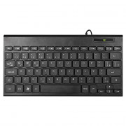 Teclado K-Mex KM-3528, Compacto, USB, Preto - KM3528U0001CB0X