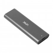 Case Externo Para SSD M.2 NVME Vinik CSM2C, USB 3.1, Tipo C Para USB, Prata - 240685