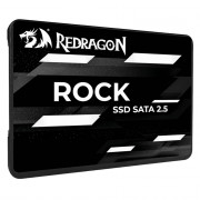 SSD Redragon Rock, 480GB, SATA III, Leitura 520MB/s, Gravação 470MB/s, Preto - GD-312