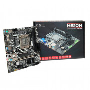 Placa Mãe NTC H610M DDR4 M.2, Chipset H610, Intel LGA 1700, DDR4, M.2, mATX, VGA/HDMI/DP - H610DA
