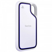 SSD Externo Portátil Sandisk, 2TB, USB 3.2, Leitura: 1000MB/s e Gravação: 800MB/s, Branco - SDSSDE62P-2T00-G25