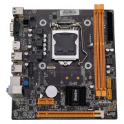 Placa Mãe BrazilPC H81M.2-TG, Intel LGA 1150, DDR3, M.2, Para Intel 4ª Geração, USB 3.0, HDMI/VGA - H81M.2-TG