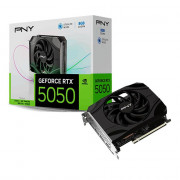 Placa de Vídeo PNY RTX 5050 Single Fan, NVIDIA GeForce, 8GB GDDR6, Ray Tracing, 3xDP e 1xHDMI - VCG50508SFXPB1