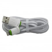 Cabo de Dados Lighting Para Iphone USB Hrebos, 2 Metros, Branco - HS-128
