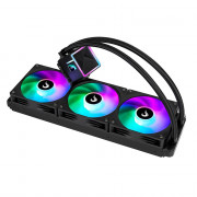 Water Cooler Gamer Rise Mode Black, ARGB Rainbow, 360mm, AMD e Intel, Preto - RM-WCB-03-RBW
