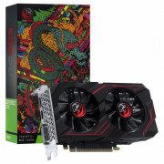 Placa de Vídeo PCYes GTX 1650 Graffiti Series, NVIDIA GeForce 4GB, GDDR6, 128Bit, DP DVI HDMI - PA1650412820DR6