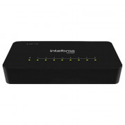 Switch Intelbras 8 Portas Fast Com Poe In Passivo 10/100MBPS S1108F, Preto - 4760117