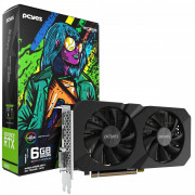 Placa de Vídeo PCYes NVIDIA GeForce RTX 3050 Projeto Edge, 6GB, GDDR6, DLSS, Ray Tracing - PVRTX30506BLPE