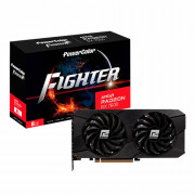 Placa de Vídeo PowerColor AMD Radeon RX 7600 Fighter, 8GB, GDDR6, FSR, Ray Tracing - RX7600-8G-F-V2