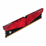 Memória Team Group T-Force Vulcan, 8GB, 3200MHz, DDR4, CL16, Vermelha - TLPRD48G3200HC16F01