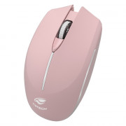 Mouse Sem Fio C3Tech, 1600 DPI, Bluetooth, Nano Receptor USB, Dual Mode, Rosa - M-BT40PK