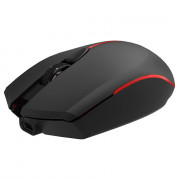 Mouse Sem Fio C3Tech, 1600 DPI, Bluetooth, Nano Receptor USB, Dual Mode, Preto - M-BT40BK