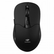 Mouse Sem Fio C3Tech, 1600 DPI, Bluetooth, Nano Receptor USB, Dual Mode, Preto - M-BT60BK