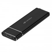 Case Para SSD C3Tech, M.2 NVMe, USB-C, Preto - CH-M200BK