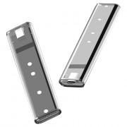Case Para SSD C3Tech, M.2 SATA, USB-C, Transparente - CH-M100
