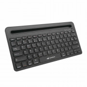 Teclado Multi Device C3Tech, Sem Fio, Bluetooth, Multimídia, Preto - K-BT100BK