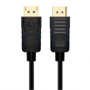 Cabo Displayport 3 Metros PlusCable, 1.2V Ultra HD, 60Hz, Preto - DP1230