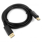 Cabo Displayport 3 Metros PlusCable, 1.2V Ultra HD, 60Hz, Preto - DP1230