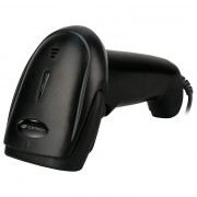 Leitor de Código de Barras C3Tech LB-110BK, 1D/2D, 200 Scans/Seg, USB, Preto - LB-110BK