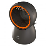 Leitor de Código de Barras Fixo C3Tech LB-D210, 1D/2D, USB, Preto/Laranja - LB-D210