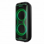 Caixa de Som Amplificada TWS Get Evoke 2001, 2000W Rms, Bluetooth, USB, Cartão SD, Rádio FM, Preto - 72427
