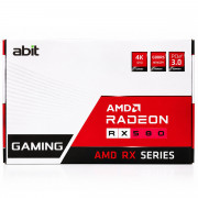 Placa De Vídeo Abit Rx 580, AMD Radeon 8GB, GDDR5, 256Bit, Abit AMD Gaming, DP/HDMI - ABIT RX580-8GDDR5