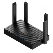 Roteador Cudy AX3000, Wireless Dual Band Easy Mesh 2402Mbps, AX3000, 6 Antenas, Preto - WR3000