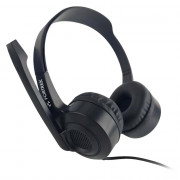 Headset Fortrek Office HBS102, USB, Com Microfone, Preto - 86949
