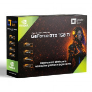 Placa de Vídeo Leadertech GTX 750 TI, NVIDIA GeForce 4GB, DDR5, 128Bit, VGA DVI HDMI - PV-LT-GTX750TI-4G-D5