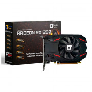Placa De Vídeo Leadertech Rx 550, AMD Radeon 4GB, GDDR5, 128Bit, DP HDMI DVI - PV-LT-RX550-4G-D5