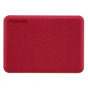 HD Externo Portátil 4TB Toshiba Canvio Advance, USB 3.0, Vermelho - HDTCA40XR3CA