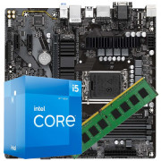Kit Upgrade 12° Geração, Intel Core i5-12400 LGA 1700 18MB 2.50Ghz, Placa Mãe LGA 1700 Gigabyte, Memória 8GB DDR4 3200MHZ