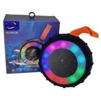 Caixa de Som Bluetooth Ltomex, Portátil Resistente à Água, IPX6, 5W RMS, Preto - AL-958