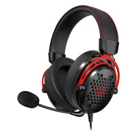 Headset Gamer Redragon Diomedes, USB, 3.5mm, 7.1 Surround, Drivers De 53mm, Preto - H388