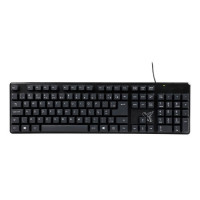 Teclado Maxprint Texbook, USB 2.0, ABNT2, Teclas Perfil Alto, Preto - 60000149