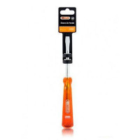 Chave de Fenda 1/8x3" Foxlux, 6x200mm, Com IMA, Com Cabo PVC, Amarelo - 46.02